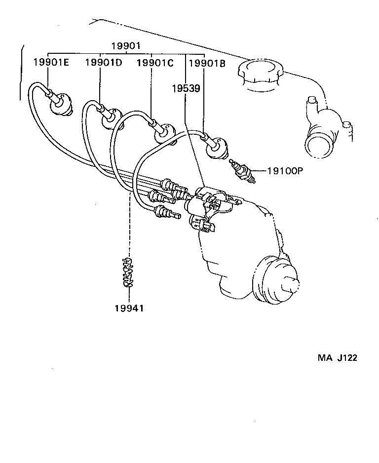  HIACE TRUCK |  IGNITION COIL SPARK PLUG