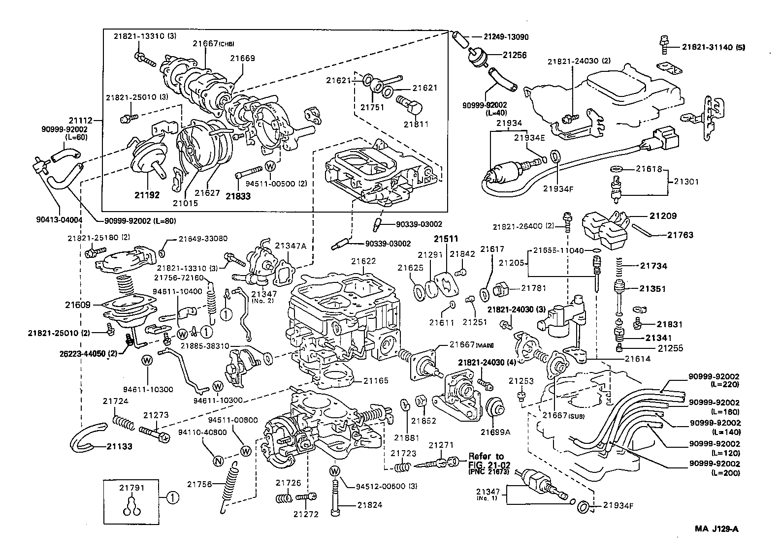  HIACE TRUCK |  CARBURETOR