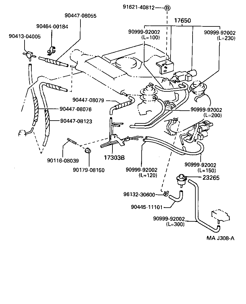  HILUX |  VACUUM PIPING