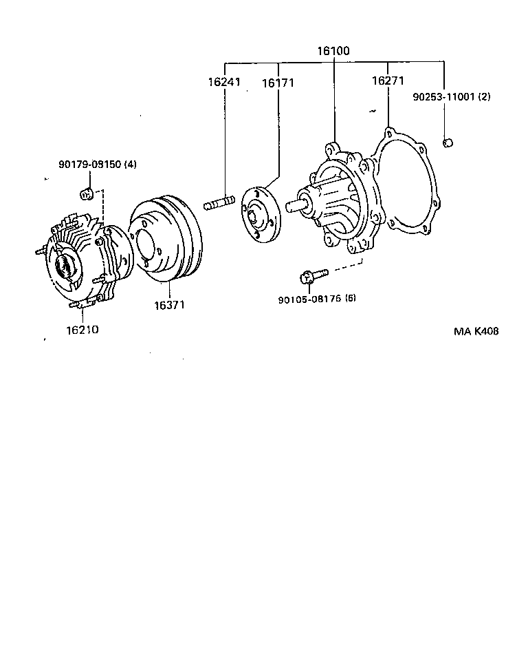  HILUX |  WATER PUMP