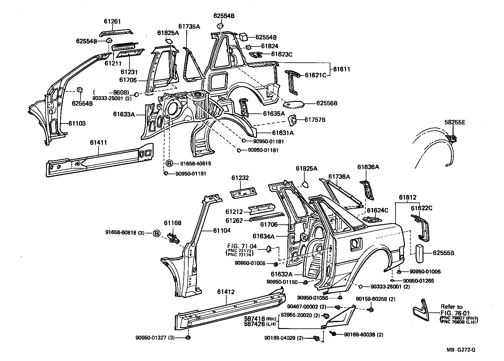  MR2 |  SIDE MEMBER