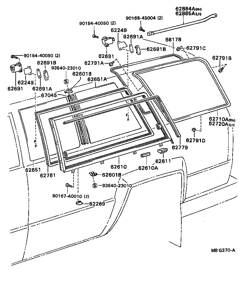  HILUX |  SIDE WINDOW