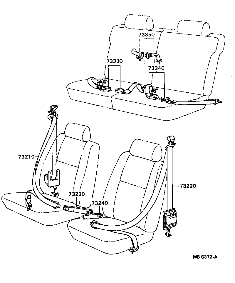  HILUX |  SEAT BELT