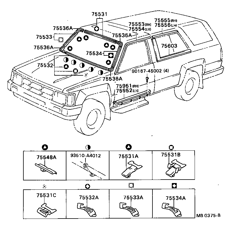  HILUX |  MOULDING