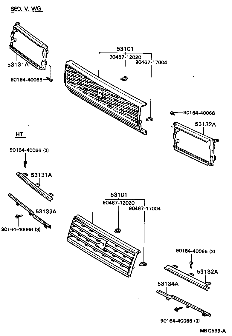  MARK 2 |  RADIATOR GRILLE