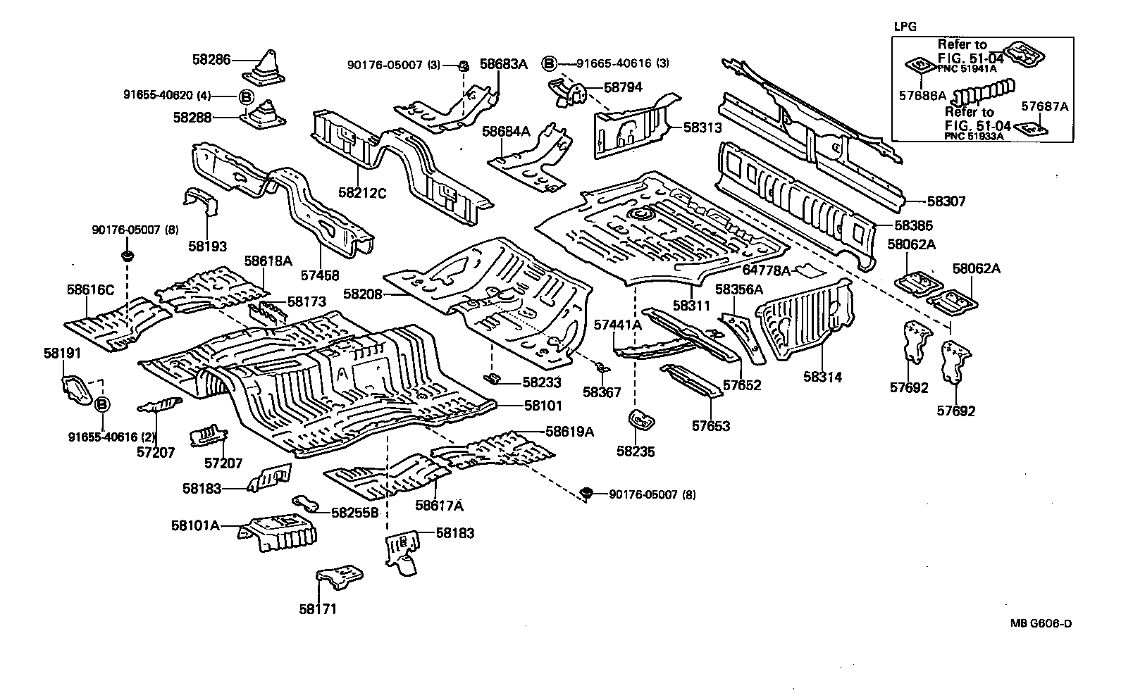  MARK 2 |  FLOOR PAN LOWER BACK PANEL