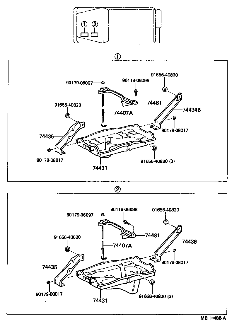  LAND CRUISER S T H T |  BATTERY CARRIER