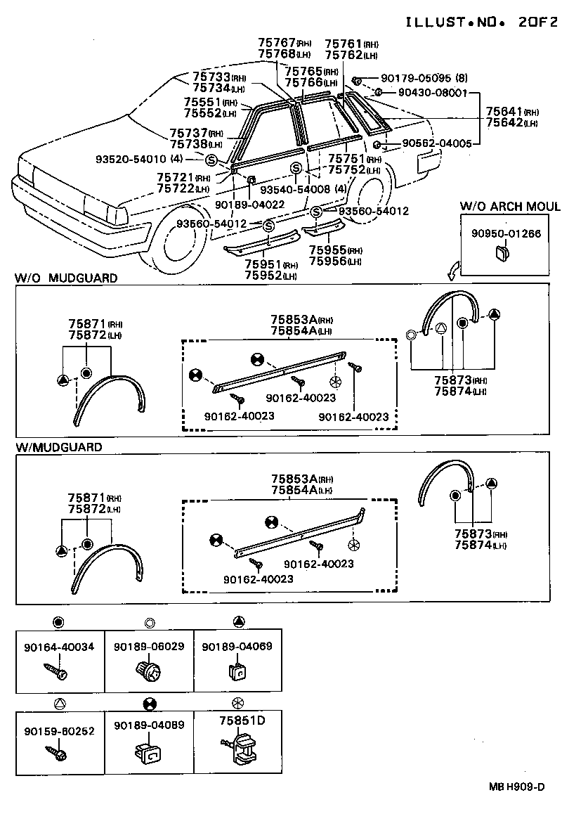  MARK 2 |  SIDE MOULDING