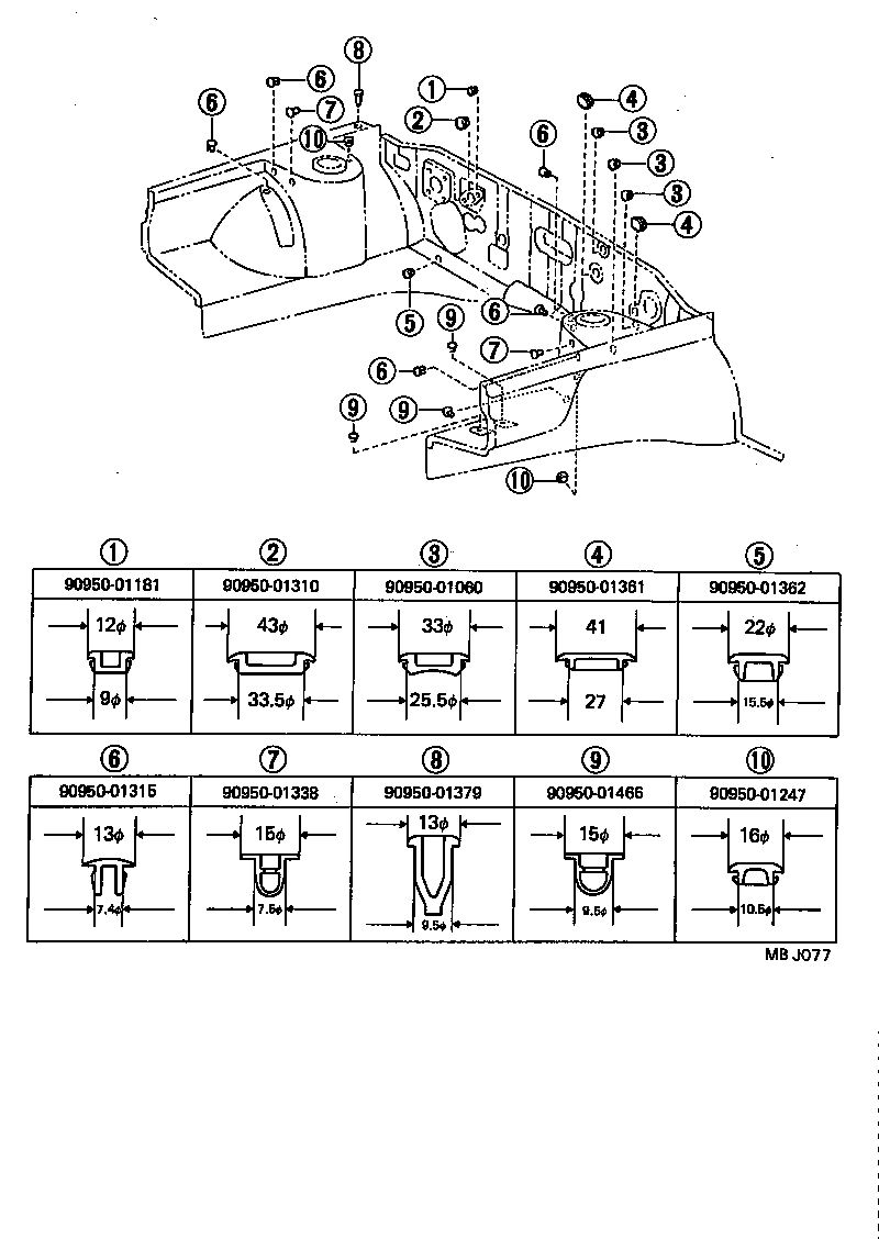  MARK 2 |  FRONT FENDER APRON DASH PANEL