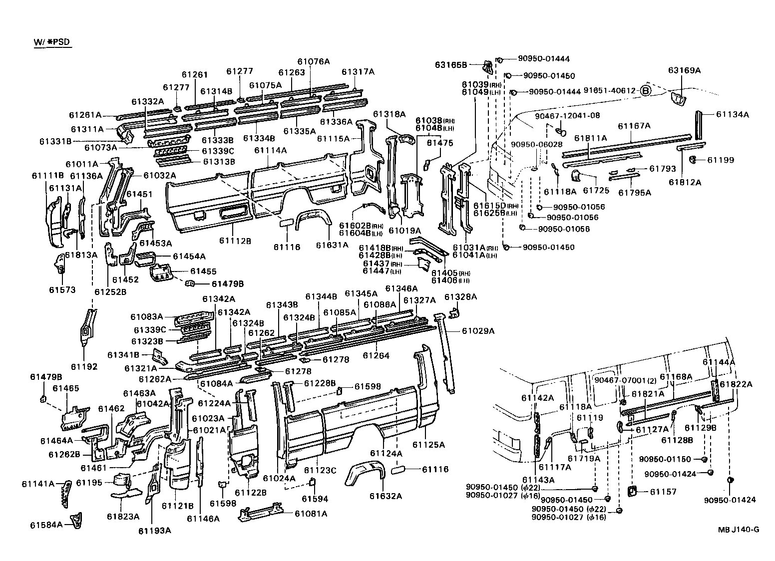  COASTER |  SIDE MEMBER