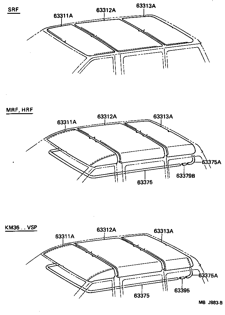  LITEACE VAN WAGON |  ROOF HEADLINING SILENCER PAD