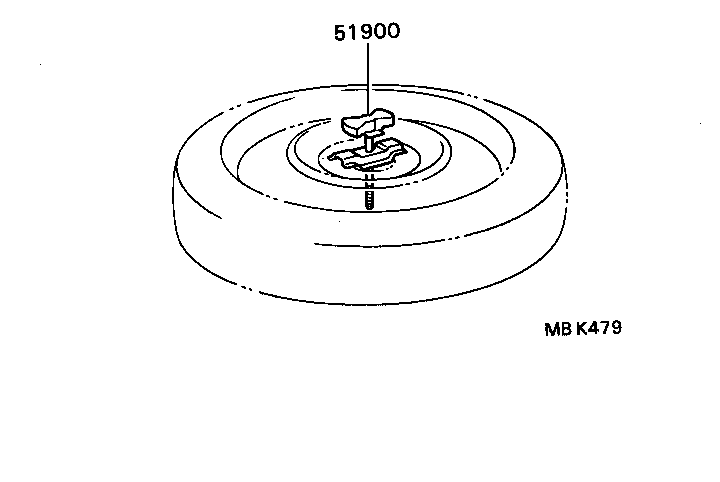  SOARER |  SPARE WHEEL CARRIER