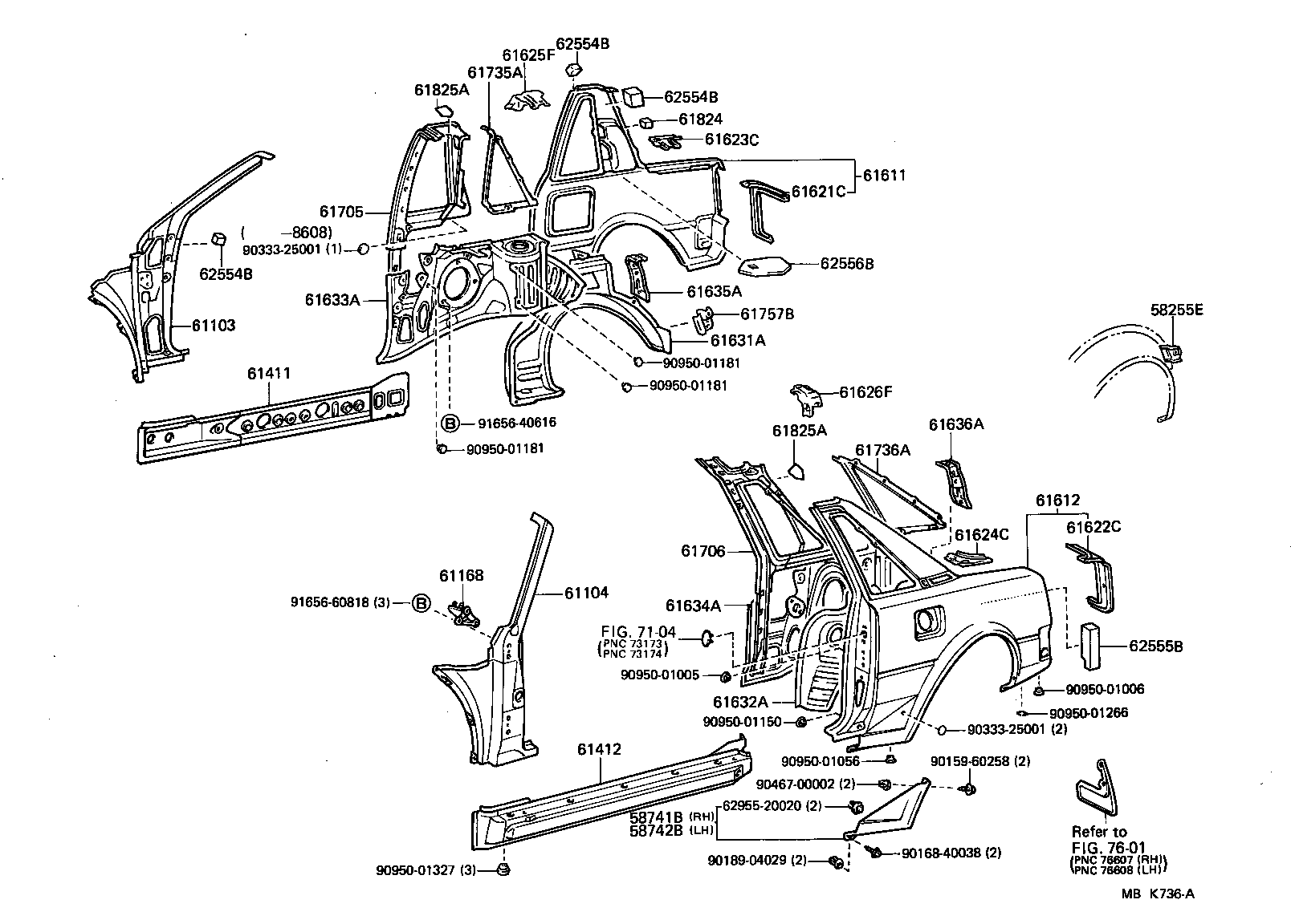  MR2 |  SIDE MEMBER