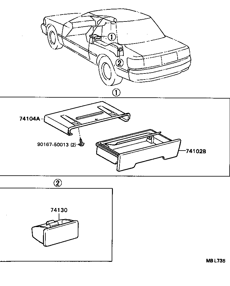  CARINA ED |  ASH RECEPTACLE