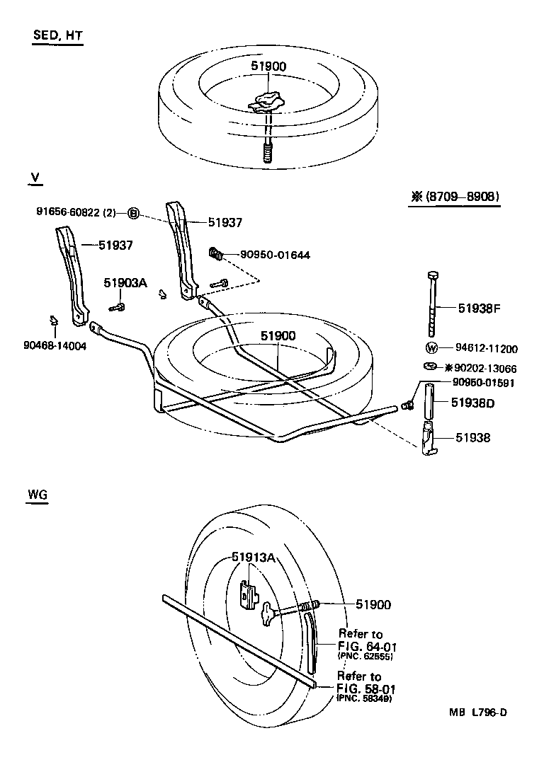  CROWN |  SPARE WHEEL CARRIER