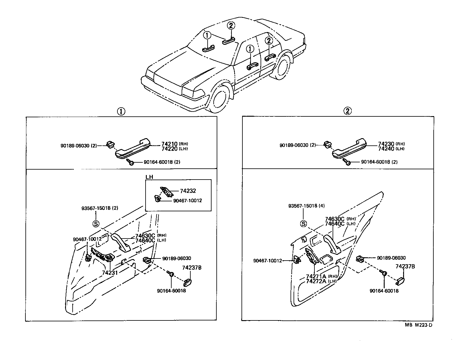 CROWN |  ARMREST VISOR