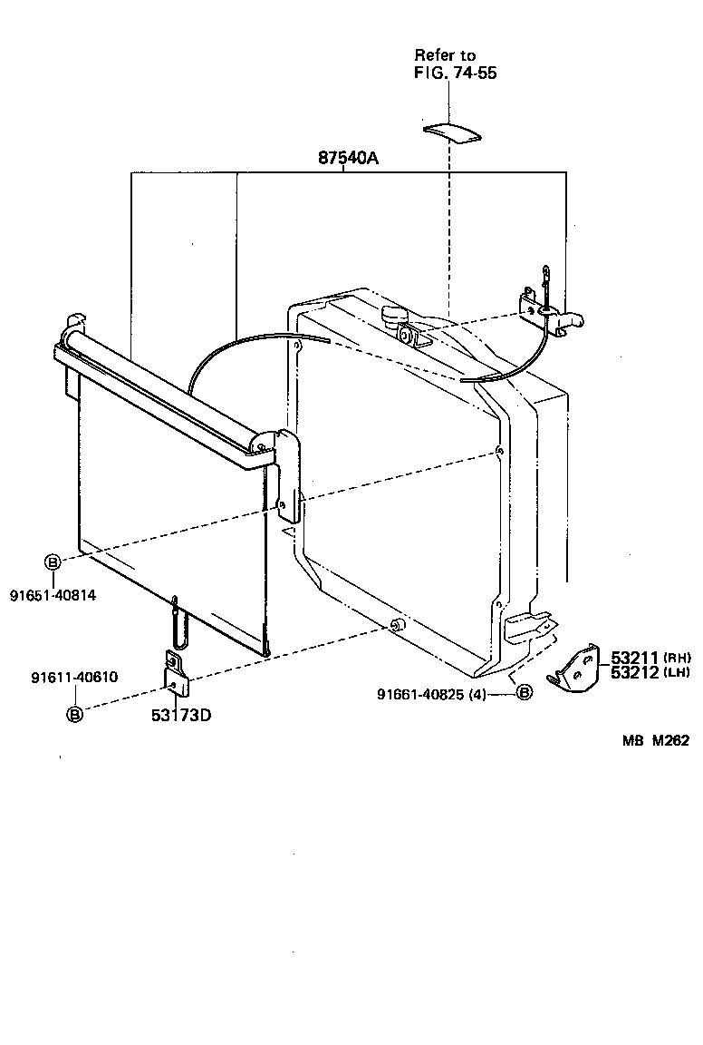  HIACE VAN WAGON |  RADIATOR SUPPORT WIND GUIDE