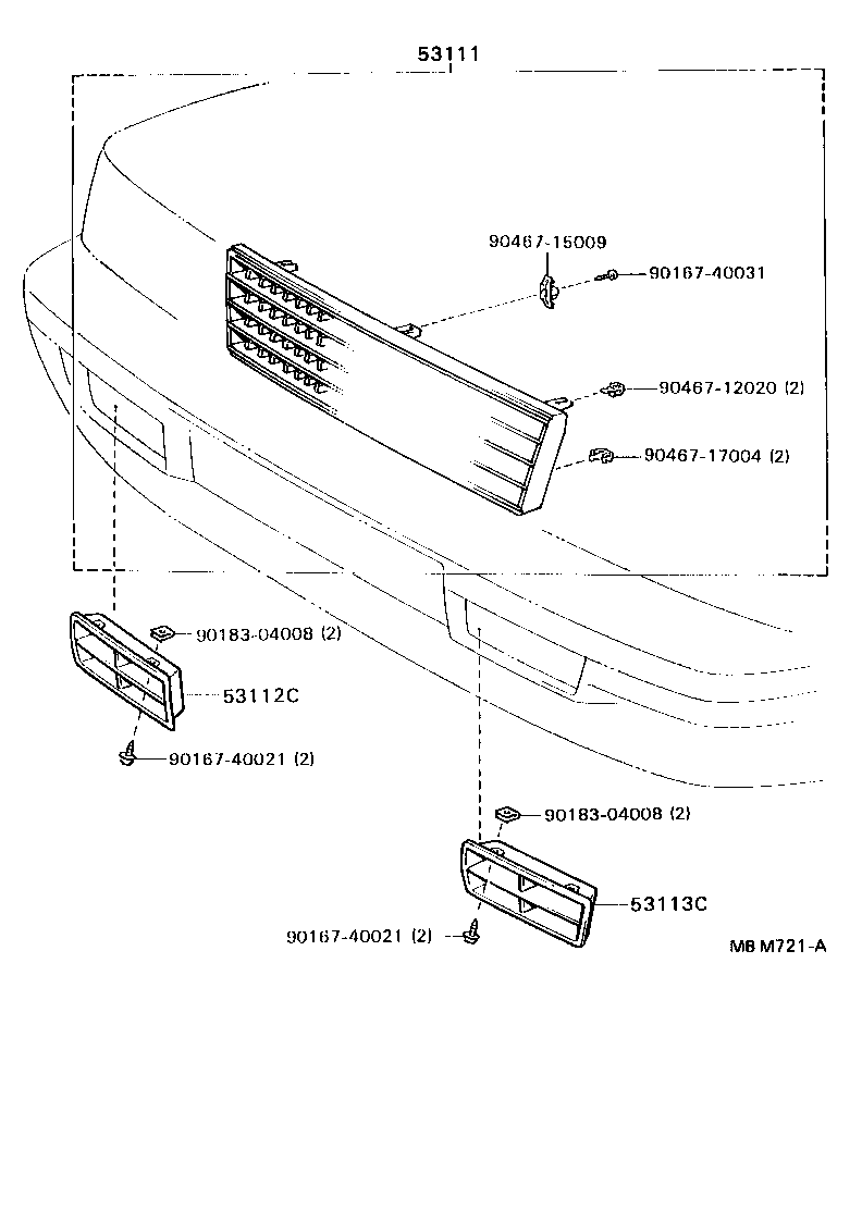  SOARER |  RADIATOR GRILLE