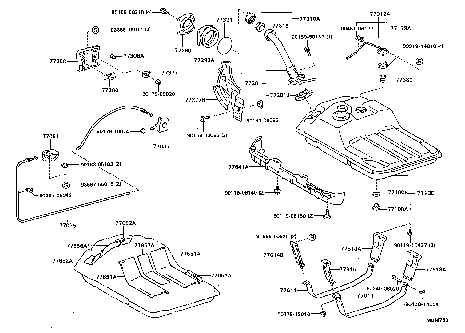  SOARER |  FUEL TANK TUBE