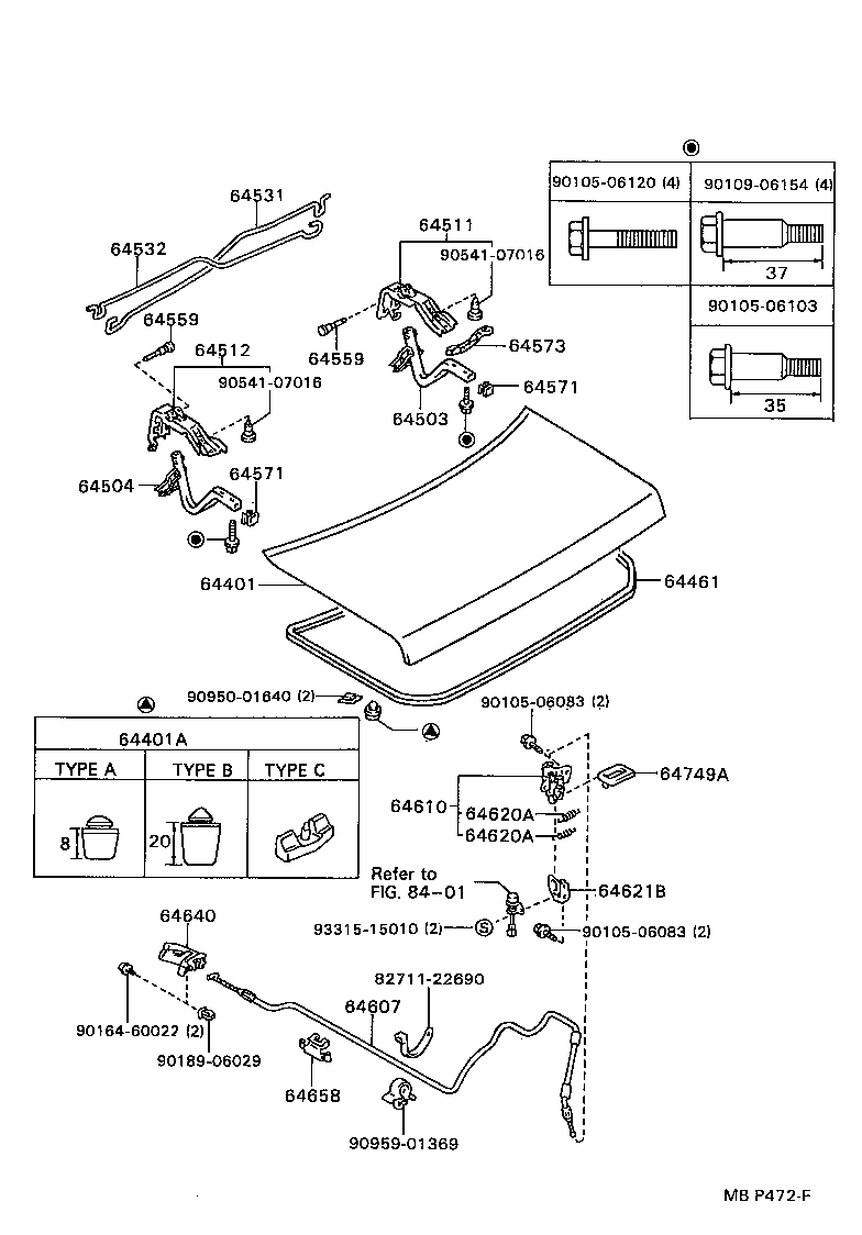  MARK 2 |  LUGGAGE COMPARTMENT DOOR LOCK
