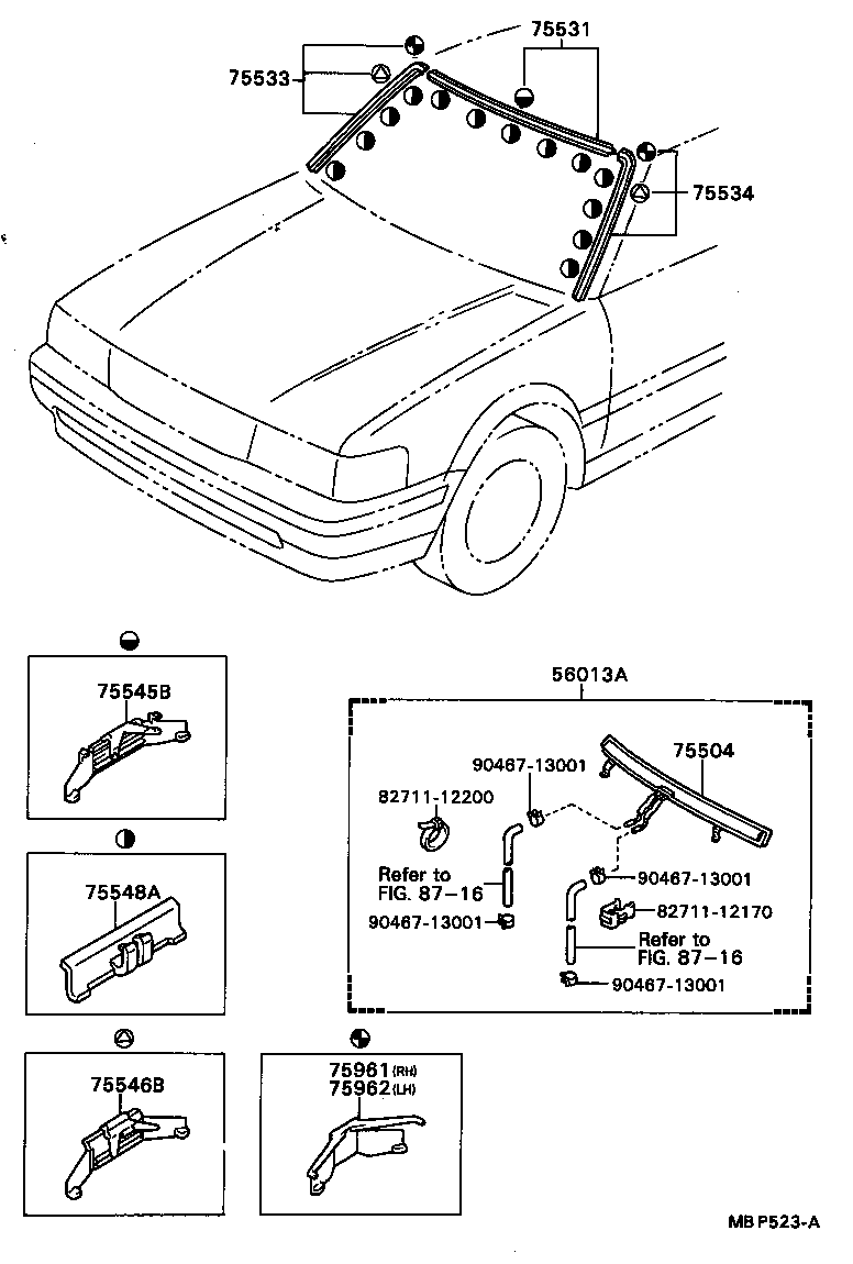  MARK 2 |  FRONT MOULDING