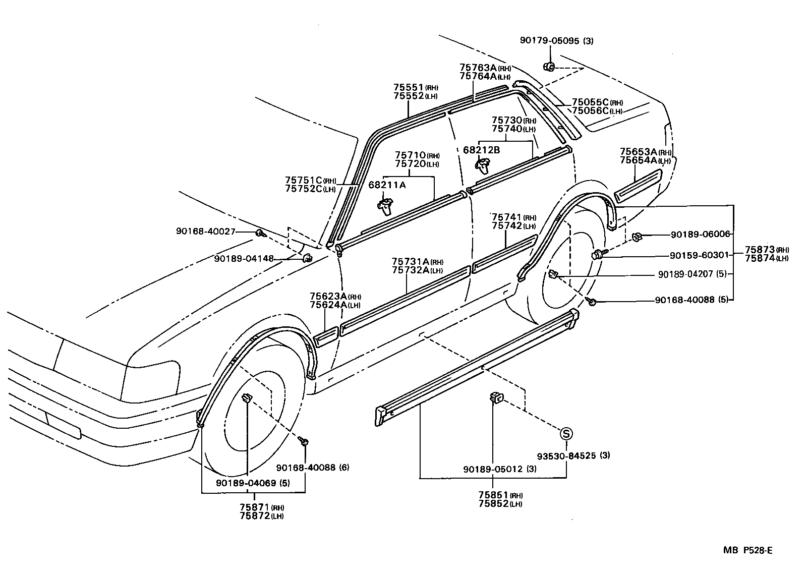  MARK 2 |  SIDE MOULDING