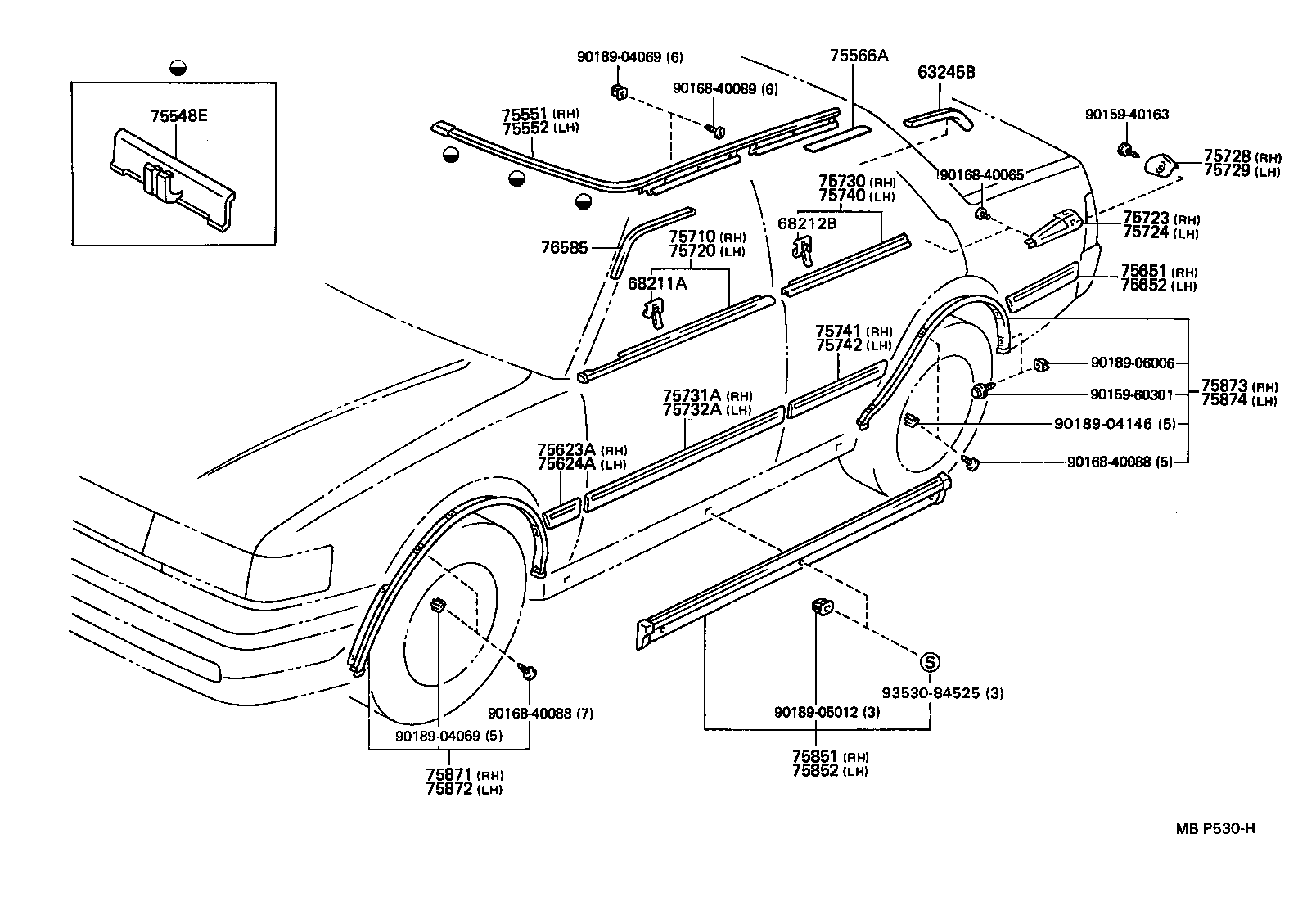  CHASER |  SIDE MOULDING