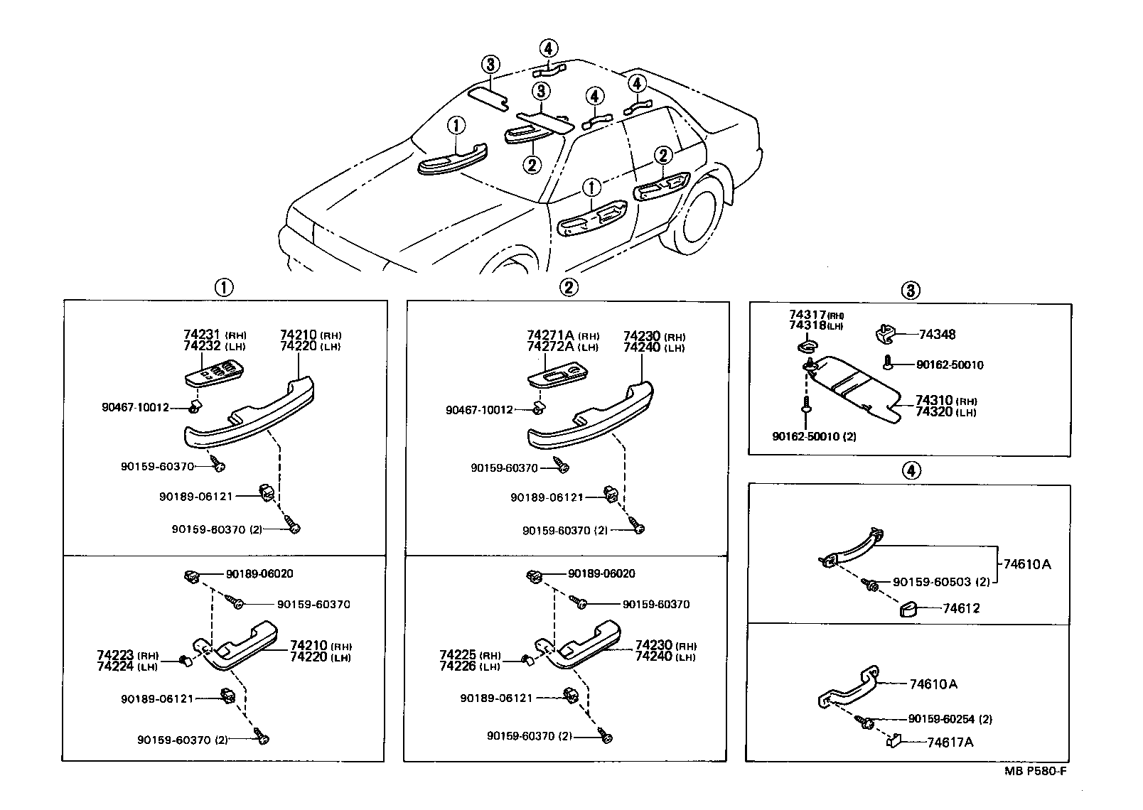  MARK 2 |  ARMREST VISOR