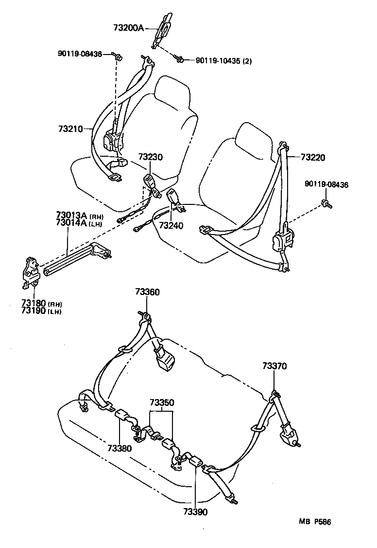  MARK 2 |  SEAT BELT CHILD RESTRAINT SEAT