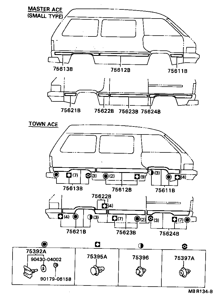  TOWN MASTERACE V WG |  MOULDING