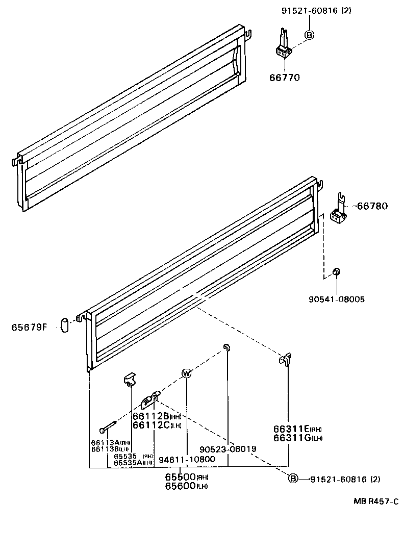  HILUX |  REAR BODY SIDE PANEL