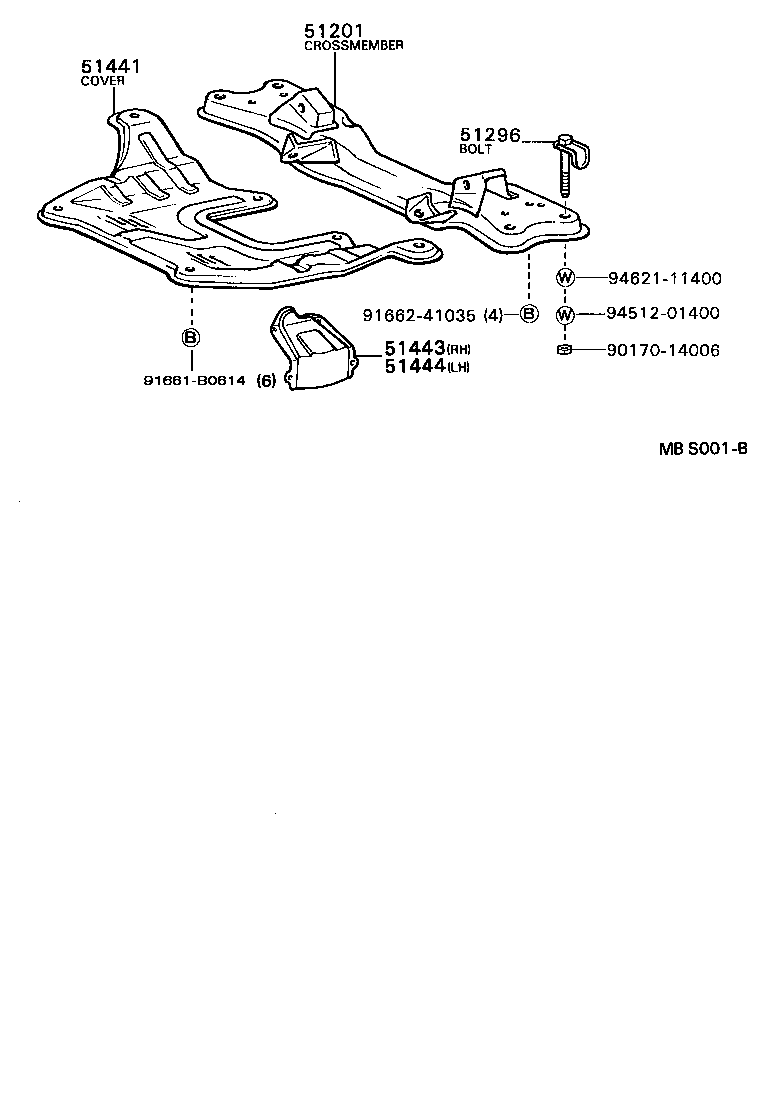  CENTURY |  SUSPENSION CROSSMEMBER UNDER COVER