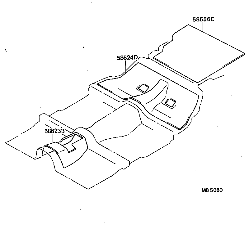  MARK 2 |  DASH SILENCER BOARD FLOOR SILENCER PAD