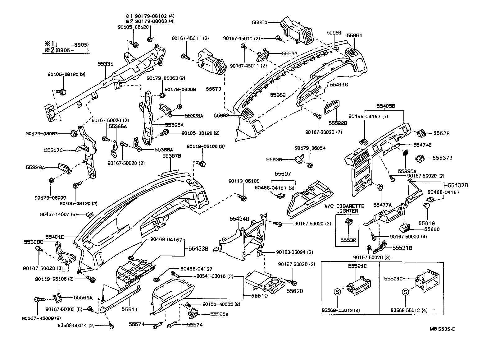  SPRINTER |  INSTRUMENT PANEL GLOVE COMPARTMENT