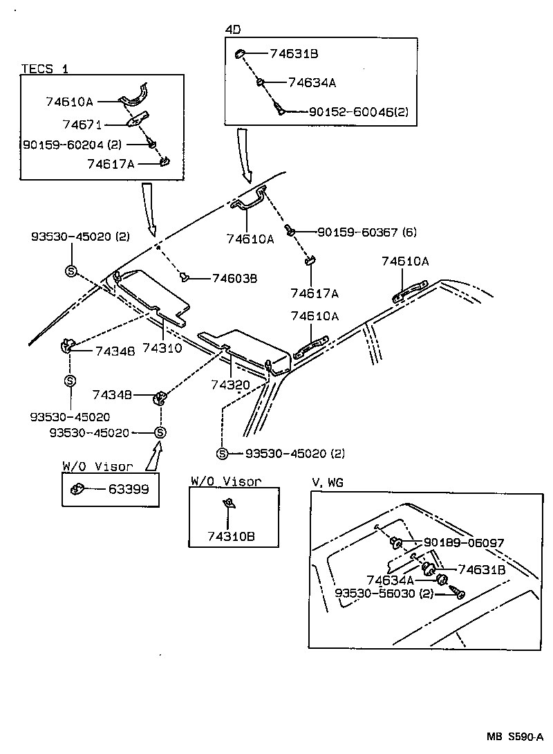  SPRINTER |  ARMREST VISOR