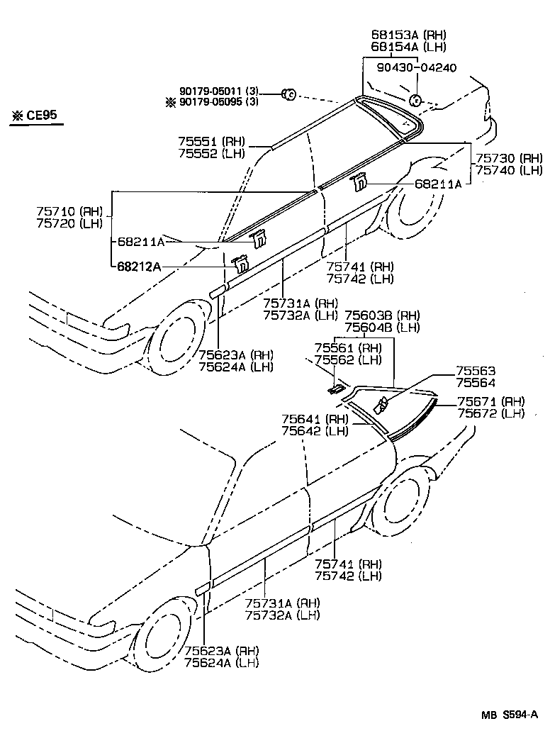  SPRINTER |  SIDE MOULDING