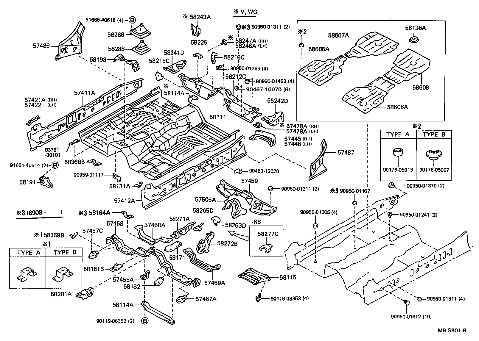  CROWN |  FLOOR PAN LOWER BACK PANEL