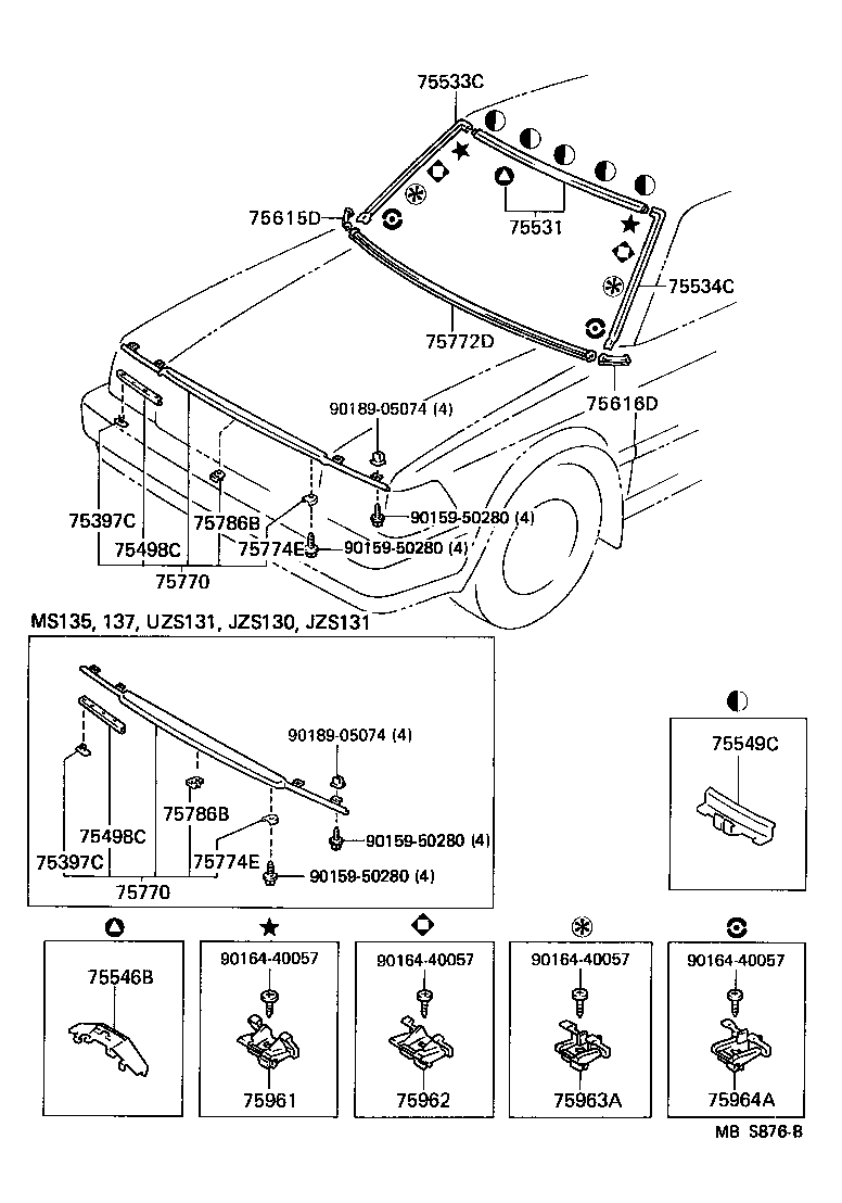  CROWN |  FRONT MOULDING