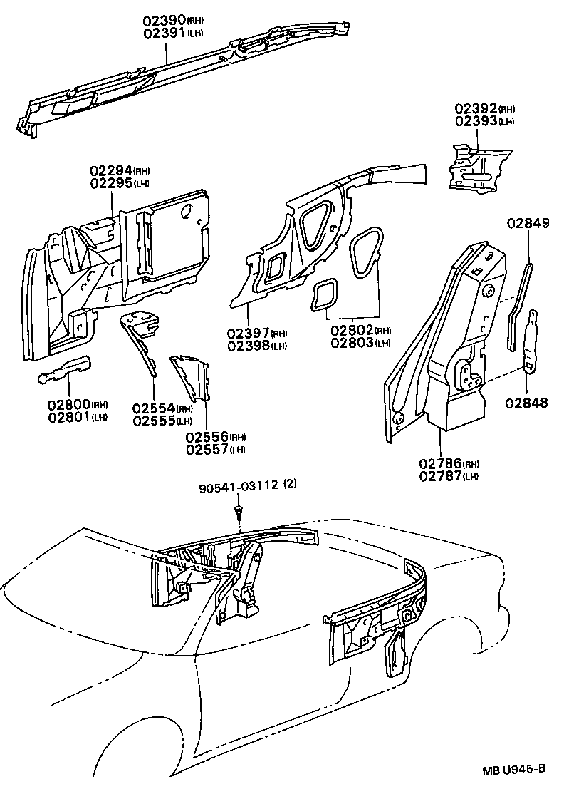  CELICA |  CONVERTIBLE PARTS