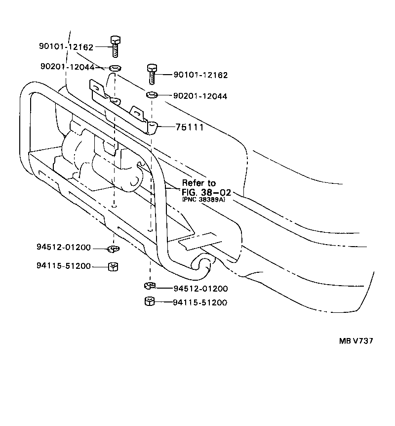  HILUX |  TOOL BOX LICENSE PLATE BRACKET