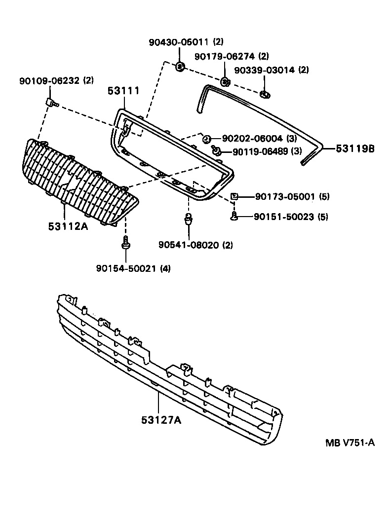  ARISTO |  RADIATOR GRILLE