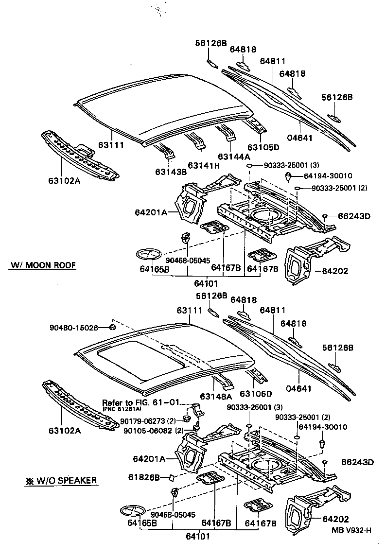  ARISTO |  ROOF PANEL BACK WINDOW GLASS
