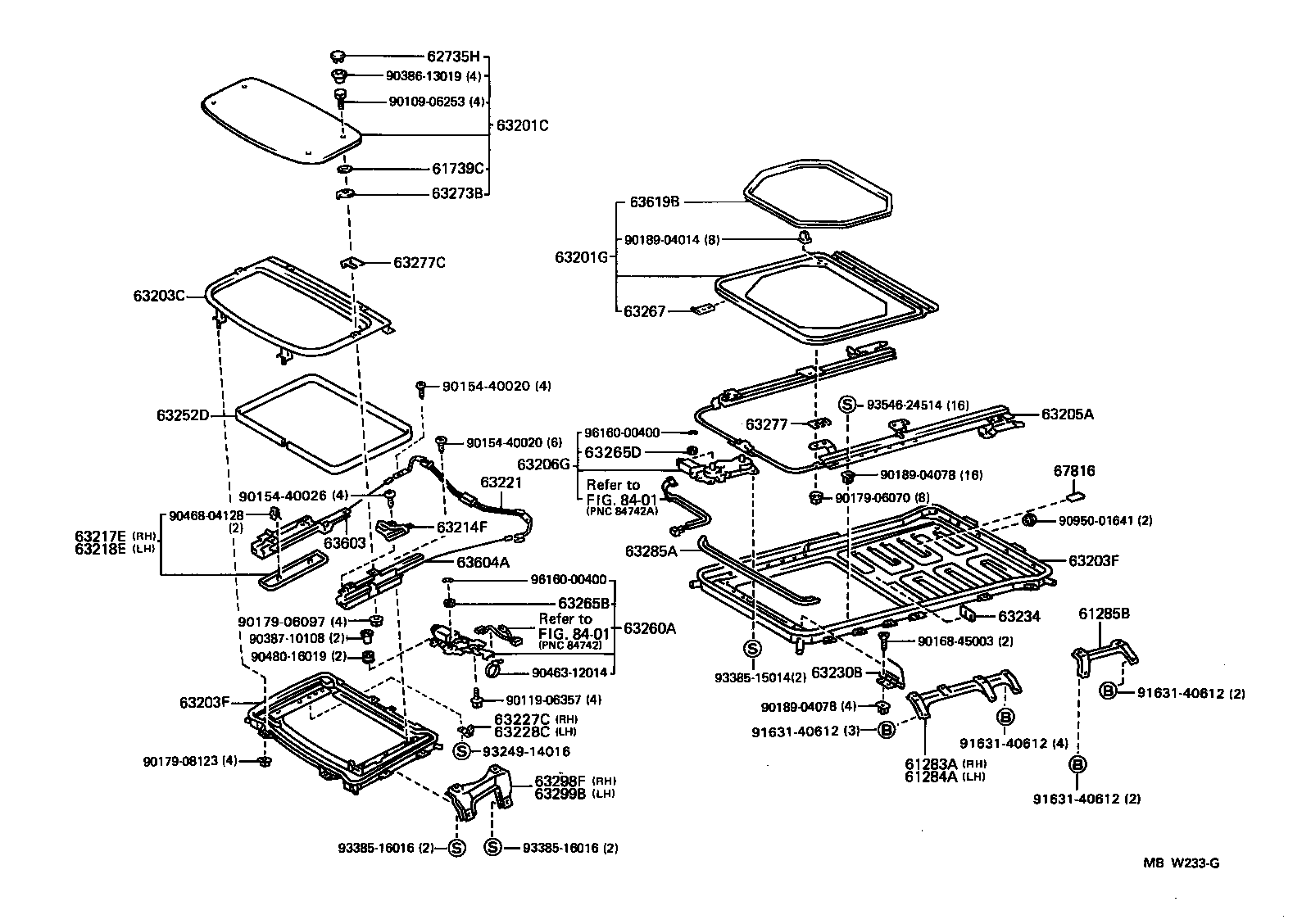  LITE TOWNACE V WG |  ROOF PANEL BACK PANEL