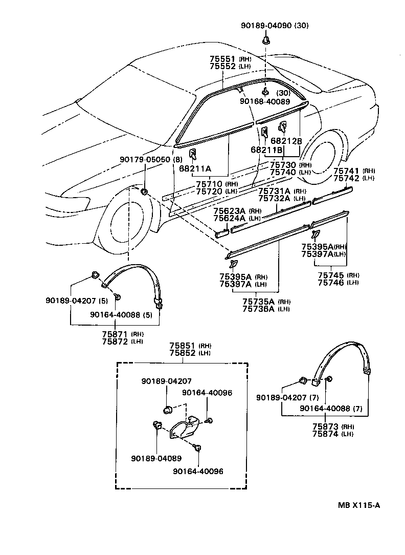  CHASER |  SIDE MOULDING