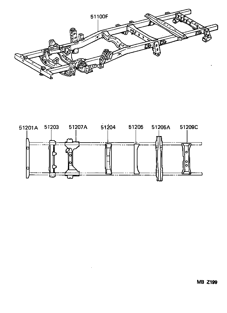  HIACE TRUCK |  FRAME