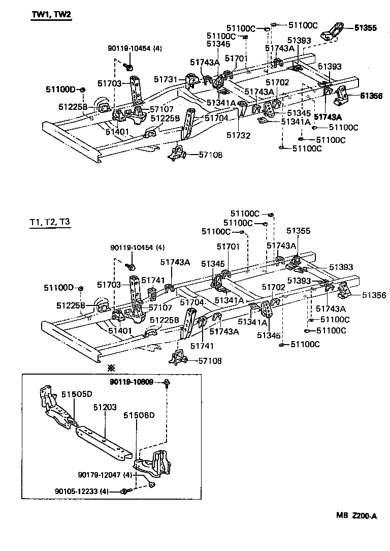  HIACE TRUCK |  FRAME