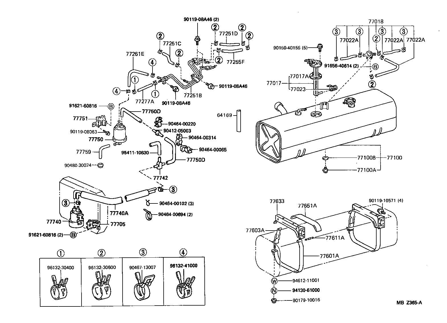  HIACE TRUCK |  FUEL TANK TUBE
