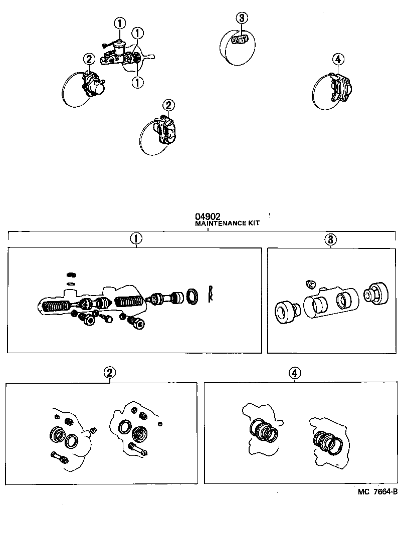  MARK 2 |  BRAKE MAINTENANCE KIT
