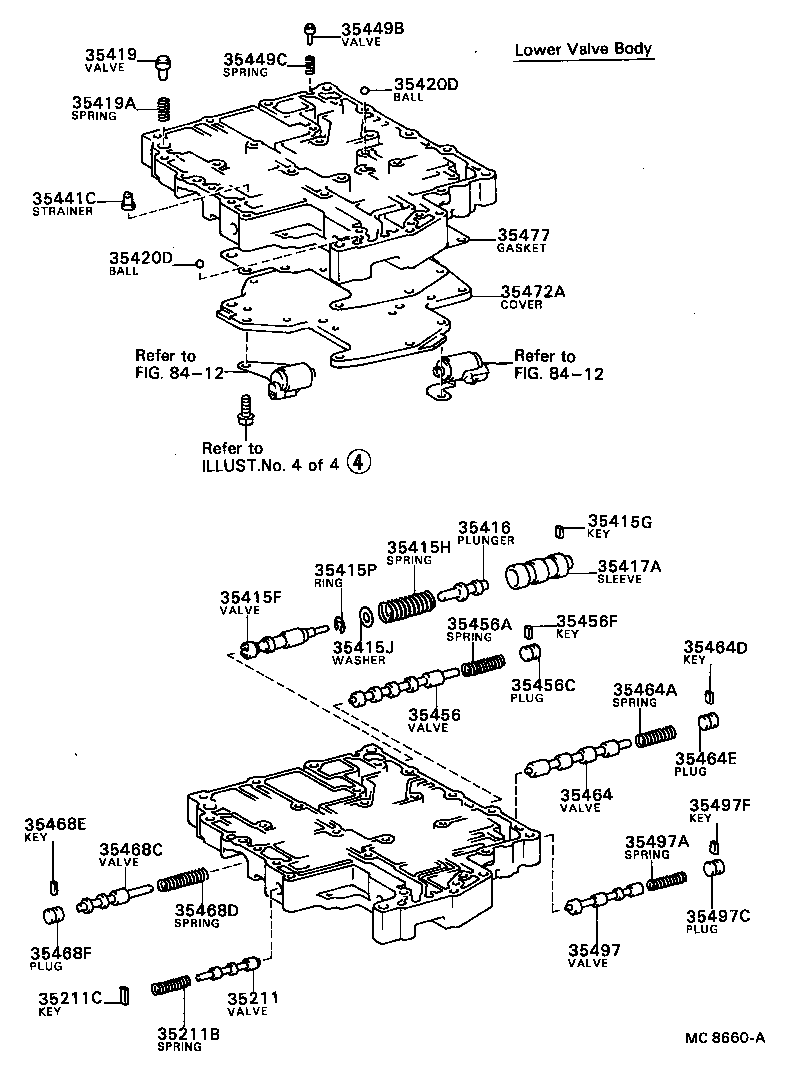  MR2 |  VALVE BODY OIL STRAINER ATM