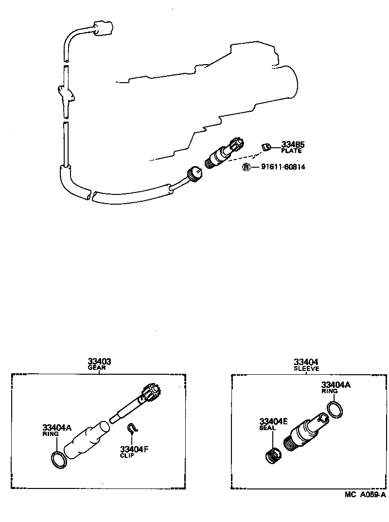  CROWN |  SPEEDOMETER DRIVEN GEAR MTM